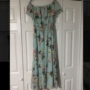 Madison Jules Midi Off shoulder dress